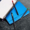 image:imagePentel EnerGel Kuro Liquid Gel Pen 07mm Medium line Red Ink 12 Pack BL437R1BPink