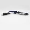 image:imagePentel EnerGel PRO Permanent Gel Pen 07mm Medium Line Blue Ink Box of 12 Pens BLP77CBlue