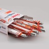 image:imagePentel EnerGel Pearl Deluxe RTX Retractable Liquid Gel Pen 07mm Accent Black Ink Box of 12 BL77PWAOrange