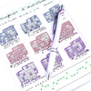 image:imagePentel EnerGel Pearl Deluxe RTX Retractable Liquid Gel Pen 07mm Accent Black Ink Box of 12 BL77PWAViolet