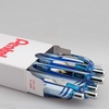 image:imagePentel EnerGel Pearl RTX Retractable Liquid Gel Pen 05mm Fine Line Needle Tip Blue Ink Box of 12 BLN75PWCBlue