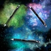 image:imagePentel EnerGel RTX Dark Matter Liquid Gel Pen 07mm Assorted Dark Ink Colors Pack of 3 BL77DMPF3M