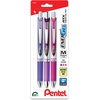 image:imagePentel EnerGel RTX Retractable Liquid Gel Pen 07mm Journaling Hue Red Pink and Coral Ink Pack of 3 Pens BL77RBJBP3M3 Count Pack of 1