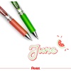 image:imagePentel EnerGel RTX Retractable Liquid Gel Pen 07mm Metal Tip Medium Line Lime Green Ink Box of 12 BL77K