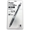image:imagePentel EnerGel RTX Retractable Liquid Gel Pen 07mm Metal Tip Medium Line Navy Blue Ink Box of 12 BL77CABlack