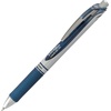image:imagePentel EnerGel RTX Retractable Liquid Gel Pen 07mm Metal Tip Medium Line Navy Blue Ink Box of 12 BL77CABlue