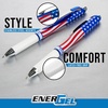 image:imagePentel EnerGel RTX Retractable Liquid Gel Pen Flag Barrel 07mm Metal Tip Medium Line Black Ink Pack of 8 Pens8 Count Pack of 1