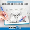 image:imagePentel EnerGel RTX Retractable Liquid Gel Pen Flag Barrel 07mm Metal Tip Medium Line Black Ink Pack of 8 Pens8 Count Pack of 1