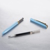 image:imagePentel EnerGel Style Gel Pen with Gift Box Pastel Blue Barrel Black Ink 07mm Medium LinePastel Blue