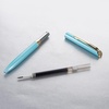 image:imagePentel EnerGel Style Gel Pen with Gift Box Pastel Blue Barrel Black Ink 07mm Medium LinePastel Green