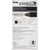 image:imagePentel EnerGelX Retractable Liquid Gel Pen 05mm Needle Tip Black Ink Box of 12 BLN105A12 Count Pack of 2