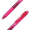image:imagePentel EnerGelX Retractable Liquid Gel Pen 05mm Needle Tip Fine Line Pink Ink Box of 12 BLN105P