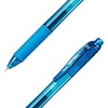 image:imagePentel EnerGelX Retractable Liquid Gel Pen 05mm Needle Tip Fine Line Sky Blue Ink Box of 12 BLN105S