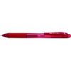 image:imagePentel EnerGelX Retractable Liquid Gel Pen 05mm Needle Tip Red Ink Box of 12 BLN105B