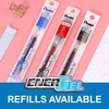 image:imagePentel EnerGelX Retractable Liquid Gel Pen 05mm Needle Tip Red Ink Box of 12 BLN105B