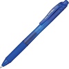 image:imagePentel EnerGelX Retractable Liquid Gel Pen 07mm Metal Tip Orange Ink Box of 12 BL107FBlue
