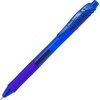 image:imagePentel EnerGelX Retractable Liquid Gel Pen 07mm Metal Tip Orange Ink Box of 12 BL107FBlue