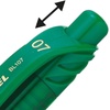 image:imagePentel EnerGelX Retractable Liquid Gel Pen 07mm Metal Tip Orange Ink Box of 12 BL107FGreen