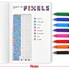 image:imagePentel EnerGelX Retractable Liquid Gel Pen 07mm Metal Tip Orange Ink Box of 12 BL107FPink
