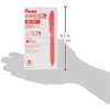 image:imagePentel EnerGelX Retractable Liquid Gel Pen 07mm Metal Tip Orange Ink Box of 12 BL107FRed