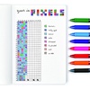 image:imagePentel EnerGelX Retractable Liquid Gel Pen 07mm Metal Tip Orange Ink Box of 12 BL107FSky Blue