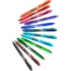 image:imagePentel EnerGelX Retractable Liquid Gel Pen 07mm Metal Tip Orange Ink Box of 12 BL107FSky Blue