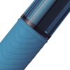 image:imagePentel EnerGelX Retractable Liquid Gel Pen 07mm Metal Tip Orange Ink Box of 12 BL107FSky Blue