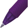 image:imagePentel EnerGelX Retractable Liquid Gel Pen 07mm Metal Tip Orange Ink Box of 12 BL107FViolet