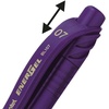 image:imagePentel EnerGelX Retractable Liquid Gel Pen 07mm Metal Tip Orange Ink Box of 12 BL107FViolet