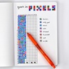 image:imagePentel EnerGelX Retractable Liquid Gel Pen 07mm Metal Tip Orange Ink Box of 12 BL107FViolet