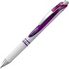 image:imagePentel Energel Pearl Deluxe Rtx Retractable Liquid Gel Pen 07Mm Pink InkViolet InkPinkViolet