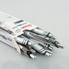 image:imagePentel Gel Ink Pen Pearl Retractable Gel Pen 07mm Medium Point Needle Tip Violet Ink 12 pack BLN77PWVBlack