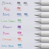 image:imagePentel Gel Ink Pen Pearl Retractable Gel Pen 07mm Medium Point Needle Tip Violet Ink 12 pack BLN77PWVBlue