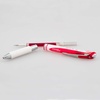 image:imagePentel Gel Ink Pen Pearl Retractable Gel Pen 07mm Medium Point Needle Tip Violet Ink 12 pack BLN77PWVRed