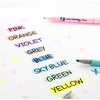 image:imagePentel Illumina Flex Twin Tip Highlighter DualTip Marker Highlighter Flex Tip and Chisel 8 Asstorted Pastel Ink Colors Pack of 8 SLW11P8E