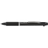 image:imagePentel EnerGel 2S MultiFunction 2Ink  Pencil 05mm Fine Line BlackRed Ink05mm Pencil White Barrel  BLW355WGray