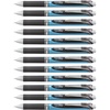 image:imagePentel EnerGel Deluxe RTX Retractable Liquid Gel Pen Fine Line Needle Tip Violet Ink Box of 12 BLN75VBlack