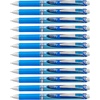 image:imagePentel EnerGel Deluxe RTX Retractable Liquid Gel Pen Fine Line Needle Tip Violet Ink Box of 12 BLN75VBlue