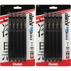 image:imagePentel EnerGel Kuro Liquid Gel Pen 07mm Medium line Black Ink 5 Pack5 Count Pack of 2