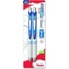 image:imagePentel EnerGel Pearl Deluxe RTX Liquid Gel Pen 05mm Fine Line Needle Tip BLN75WBP2ACBlue