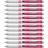 image:imagePentel EnerGel Pearl Deluxe RTX Liquid Gel Pen 05mm Fine Line Needle Tip Black Ink Box of 12 BLN75PWPA