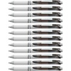 image:imagePentel EnerGel Pearl Deluxe RTX Retractable Liquid Gel Pen 07mm Accent Black Ink Box of 12 BL77PWABlack