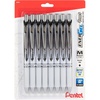 image:imagePentel EnerGel Pearl Retractable Liquid Gel Pen 07mm Medium Line Black Ink 8Pk BL77PWBP8A