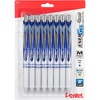 image:imagePentel EnerGel Pearl Retractable Liquid Gel Pen 07mm Medium Line Blue Ink 8Pk BL77PWBP8C