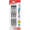 image:imagePentel EnerGel RTX Liquid Gel Ink Pens 07mm Medium Line Black Ink Pack of 3 BL77BP3A3 Count Pack of 1