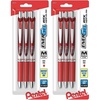 image:imagePentel EnerGel RTX Retractable Liquid Gel Pen 07mm Medium Line Metal Tip Red Ink Pack of 3 BL77BP3B3 count Pack of 2