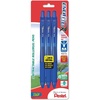 image:imagePentel EnerGelX Retractable Liquid Gel Pen 07mm Medium Line Metal Tip Blue Ink 3 Pack BL107BP3C