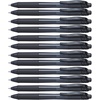 image:imagePentel EnerGelX Retractable Liquid Gel Pen 10mm Bold Line Black Ink Box of 12 BL110A