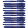 image:imagePentel EnerGelX Retractable Liquid Gel Pen 10mm Metal Tip Blue Ink Box of 12 BL110C