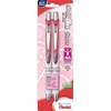 image:imagePentel Pink BCA EnerGel Pearl RTX Retractable Gel Pen 07mm BL77WBP2PP07mm